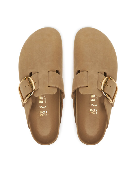 Birkenstock Шльопанці Birkenstock Boston Big Buckle Hex 1030425 Коричневий