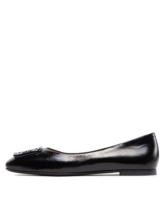 Tory Burch Балетки Tory Burch Georgia Ballet 86721 Чорний