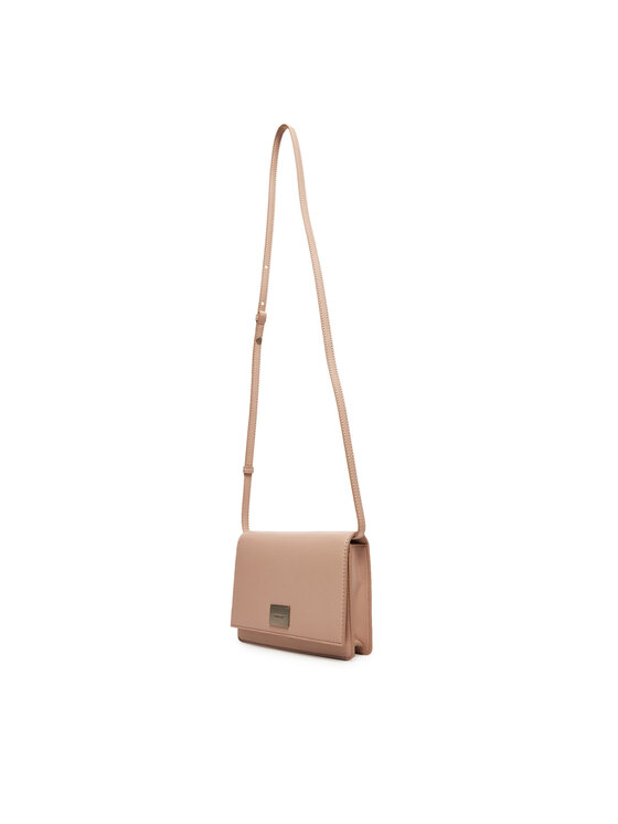 Calvin Klein Ročna torba Calvin Klein Hardware Flap Crossbody K60K612967 Roza