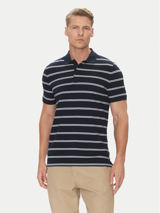 Pierre Cardin Pierre Cardin Polo majica C5 21364.2111 Mornarsko modra Regular Fit