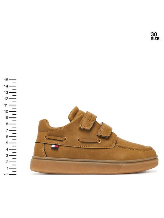Tommy Hilfiger Półbuty Tommy Hilfiger Hector T1X4-35221-0315 S Brązowy jasny