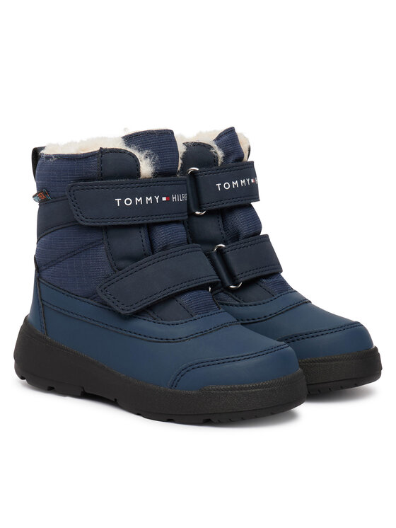 Tommy Hilfiger Sniego batai Tommy Hilfiger Niagara T1XD-35302-1973 M Tamsiai mėlyna
