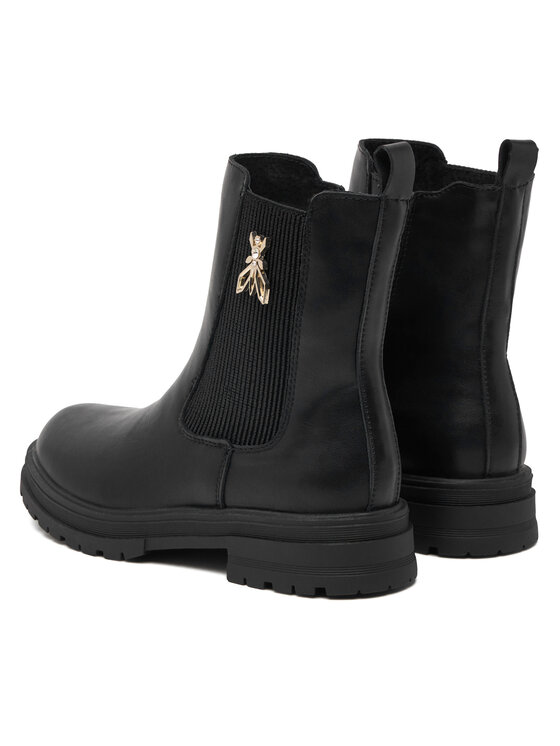 Patrizia Pepe Botine Patrizia Pepe PK427.31 Negru