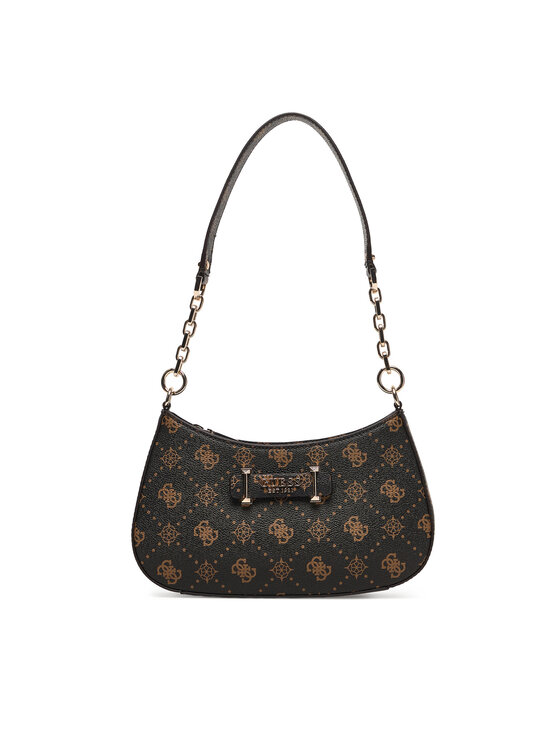 Guess Сумка Guess Carrie Logo HWGP98 98180 Коричневий