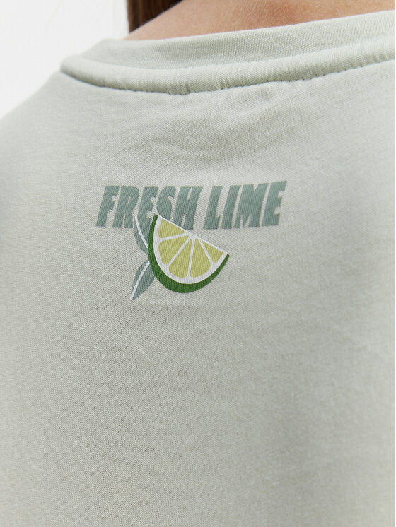 ONLY ONLY Camiseta Kita 15291465 Verde Regular Fit