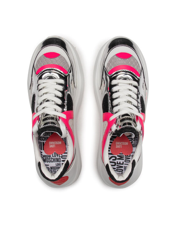 LOVE MOSCHINO Sportcipők LOVE MOSCHINO JA15306G1CIV300A Fehér