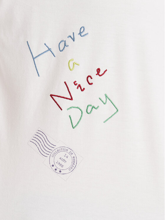 Weekend Max Mara Weekend Max Mara Camiseta Acline 2525976051 Blanco Regular Fit