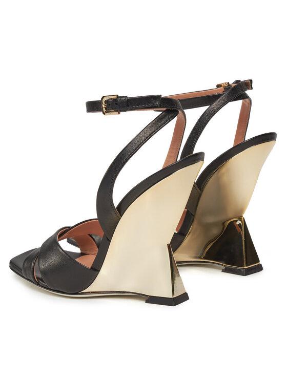 Pollini Босоніжки Pollini SA1602AE1ITEZ000 Чорний