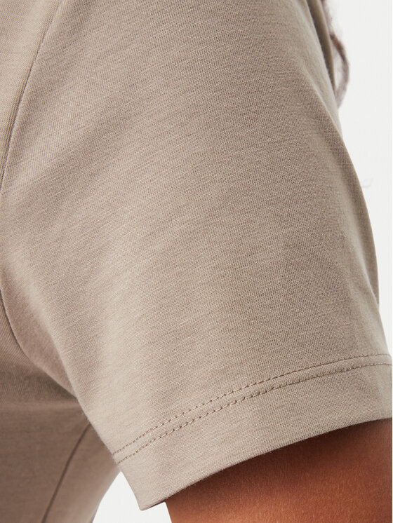 EA7 Emporio Armani EA7 Emporio Armani Camiseta 7W001443 AF10373 U6100 Beis Slim Fit