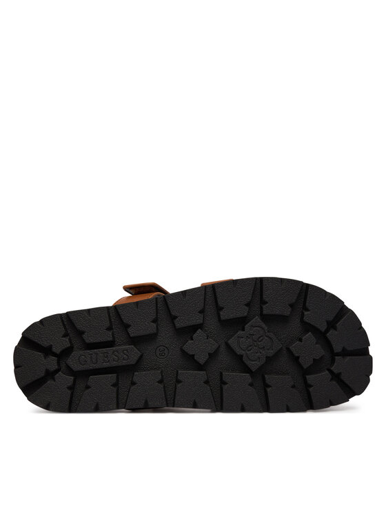 Guess Шльопанці Guess FLJFAS ELE03 Світло-коричневий
