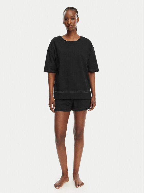 HUGO HUGO Pijama 50561609 Negro Relaxed Fit