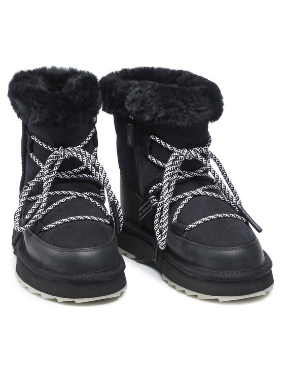 EMU Australia Sniega zābaki EMU Australia Blurred W12641 Melns