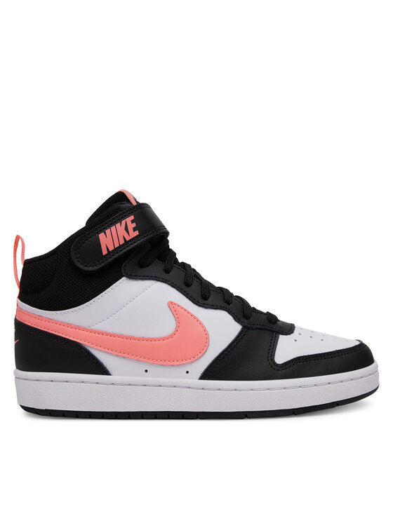 Nike Снікерcи Nike Court Borough Mid 2 (GS) CD7782 Чорний