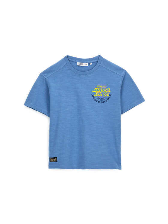 Original Marines Original Marines Marškinėliai DFP4197YM Mėlyna Regular Fit