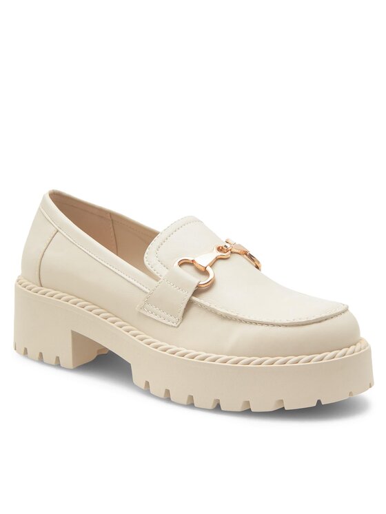 DeeZee Loafers DeeZee GIA H3302D-3 Écru