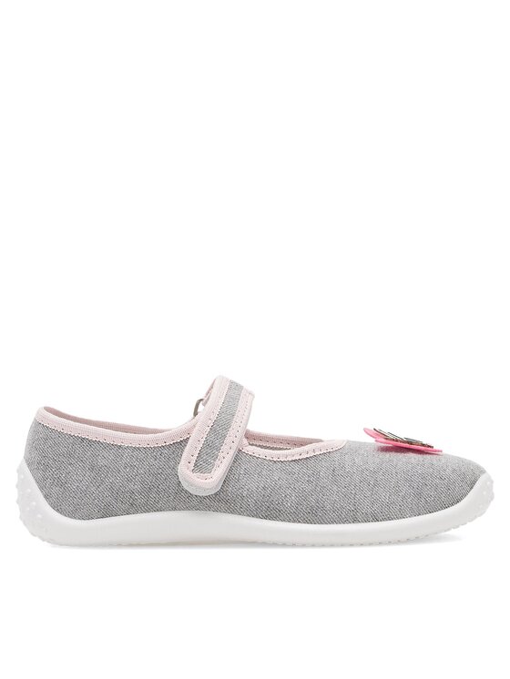 Nelli Blu Bačkory Nelli Blu BALERINKI MOTYL IV Šedá