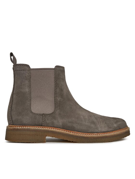 Clarks Kotníková obuv s elastickým prvkem Clarks Clarkdale Easy 261735347 Šedá