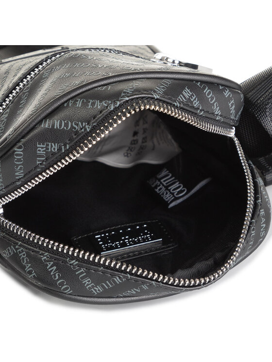 Versace Jeans Couture Torbica za okrog pasu Versace Jeans Couture E1YUBB04 Črna