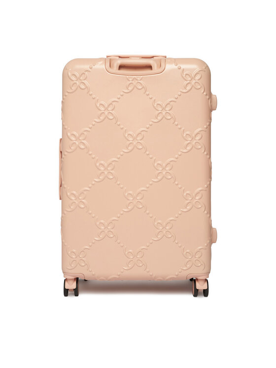 Nine West Велика валіза Nine West CEO-NW-L-006-09 BEIGE Світло-рожевий