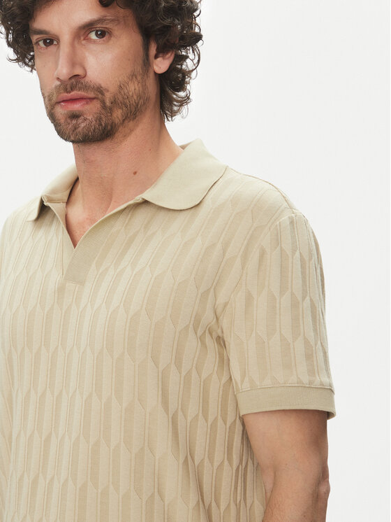 Marciano Guess Marciano Guess Поло 5GHP03 6326A Бежевий Regular Fit