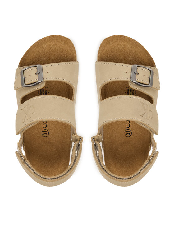 Calvin Klein Сандали Calvin Klein Velcro V3X2-83328-0315 S Бежов