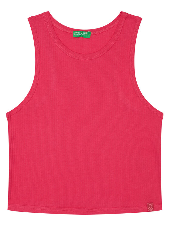 United Colors Of Benetton United Colors Of Benetton Топ 31H3CH01F Рожевий Slim Fit