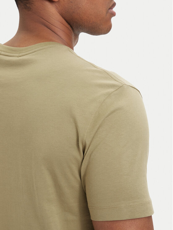 Gant Gant Camiseta Shield  2003184 Verde oscuro Regular Fit