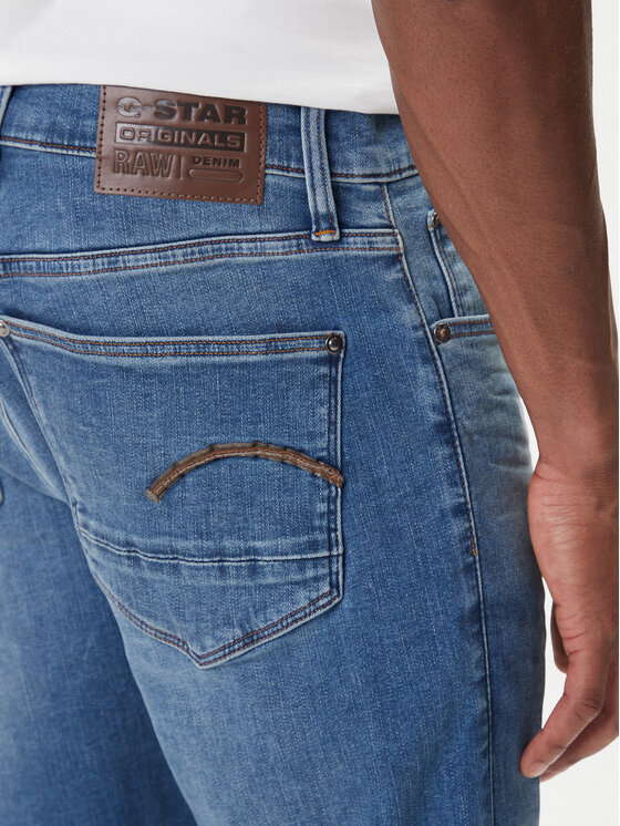 G-STAR G-STAR Vaqueros Revend 51010-8968-6028 Azul marino Skinny Fit