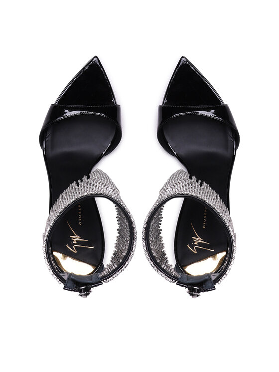 Giuseppe Zanotti Босоніжки Giuseppe Zanotti E300033 Чорний