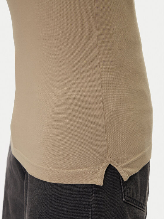 Calvin Klein Jeans Calvin Klein Jeans Pólóing J30J315603 Bézs Slim Fit