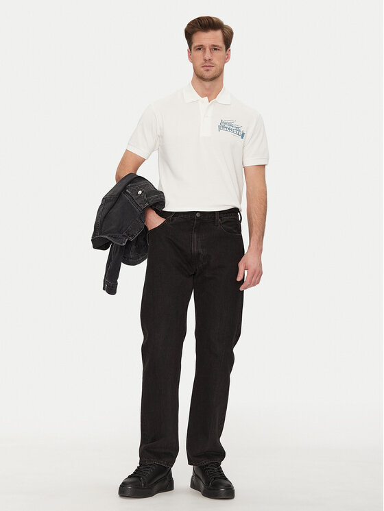 Lacoste Lacoste Pólóing PH0285 Ekru Regular Fit