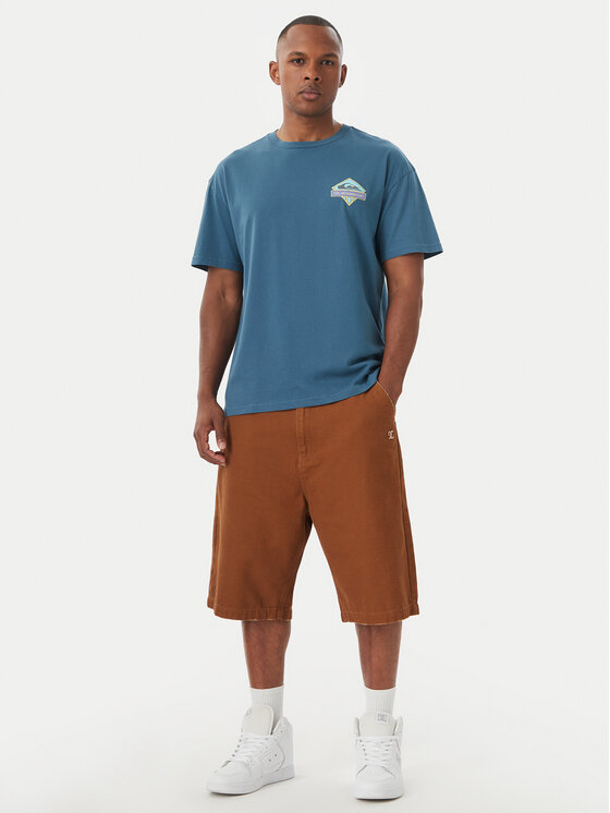 Quiksilver Quiksilver Camiseta Crystal Jet EQYZT08023 Azul Regular Fit