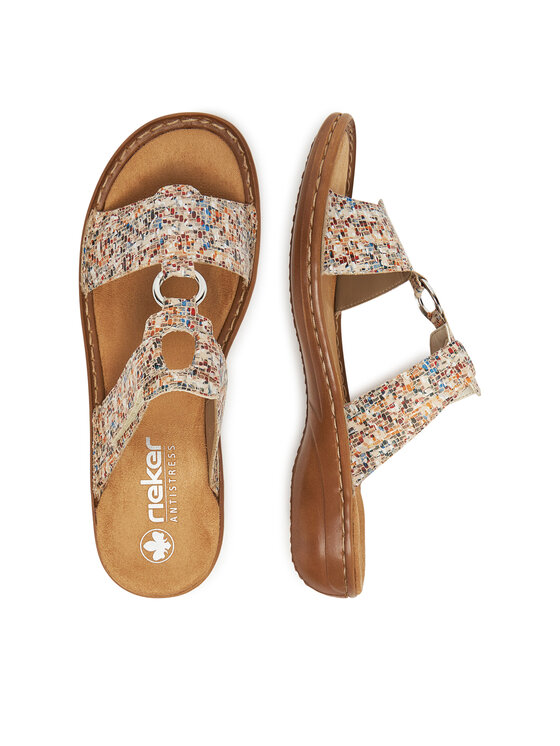 Rieker Nazouváky Rieker 608A0-93 Barevná