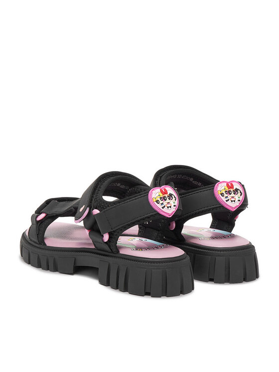 Powerpuff Girls Босоніжки Powerpuff Girls CS-SS25-339WBPPG Чорний
