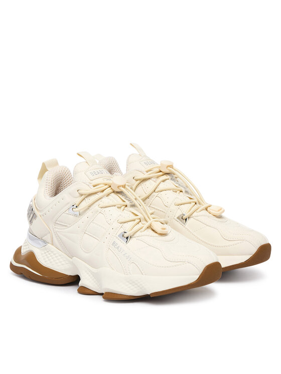 Plein Sport Сникърси Plein Sport Runner Beast X-01  FAFS USC1042 STE003N Бежов