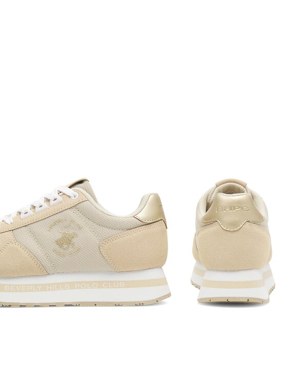 Beverly Hills Polo Club Sneakersy Beverly Hills Polo Club BHPC042W Béžová
