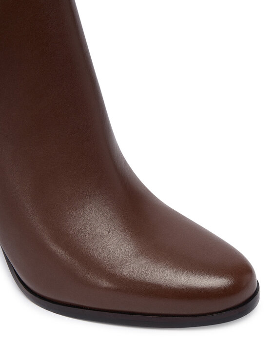 LAUREN RALPH LAUREN Členková obuv LAUREN RALPH LAUREN 802974475002 Hnedá