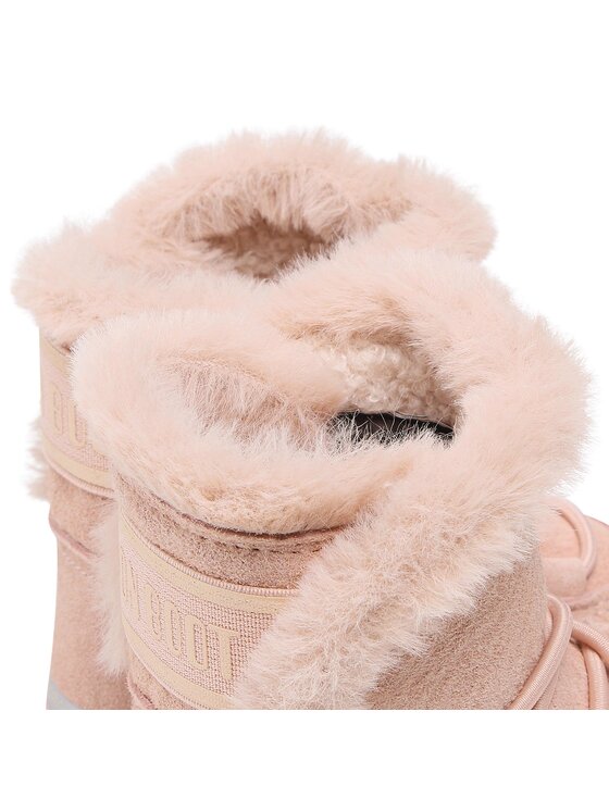 Moon Boot Cizme de zăpadă Moon Boot Crib Suede 34010300003 M Roz