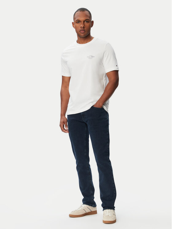 Tommy Hilfiger Tommy Hilfiger Camiseta Nautical MW0MW44258 Blanco Regular Fit