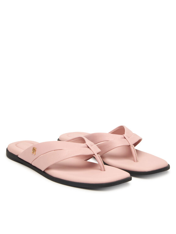 Tommy Hilfiger Čības uz pirksta Tommy Hilfiger FW0FW09216 Rozā