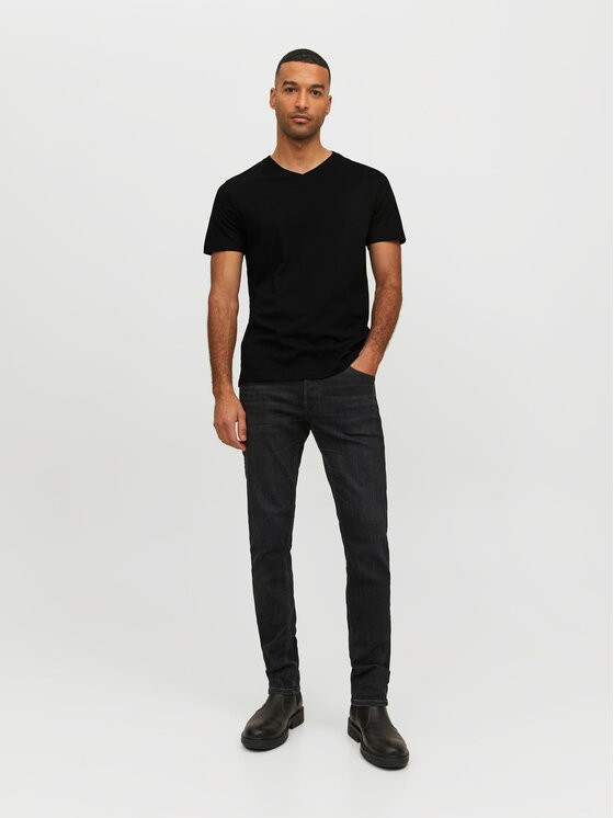 Jack & Jones Jack & Jones T-shirt Basic 12156102 Nero Standard Fit