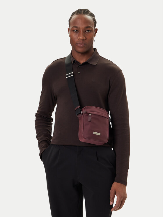 Calvin Klein Borsellino Calvin Klein Sleek Reporter LV04D3180G Bordeaux