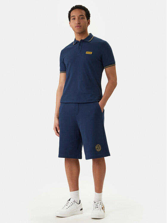 Versace Jeans Couture Versace Jeans Couture Polo 80GAGT05 CJ01T Azul marino Slim Fit
