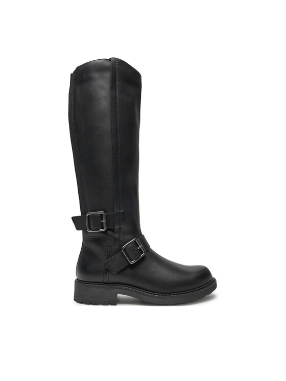 Clarks Kozačky Clarks Orinoco 2 Tall 26179096 Černá