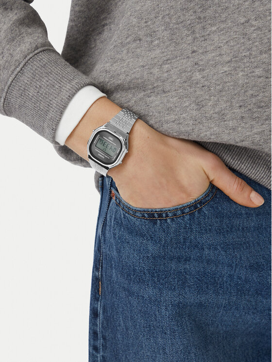 Casio Ρολόι Casio Vintage A140WE-8AEF Ασημί