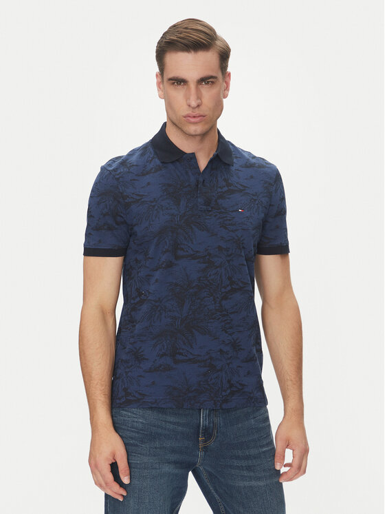 Tommy Hilfiger Tommy Hilfiger Polo MW0MW38475 Σκούρο μπλε Regular Fit