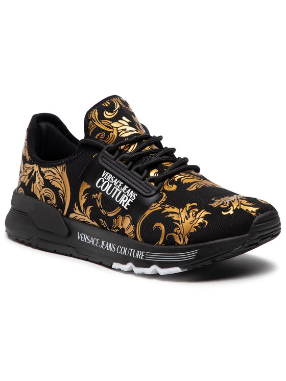 Versace Jeans Couture Снікерcи Versace Jeans Couture E0YWASA4 Чорний
