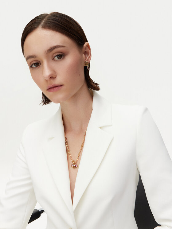 Guess Naszyjnik Guess JUBN05 094JW Złoty