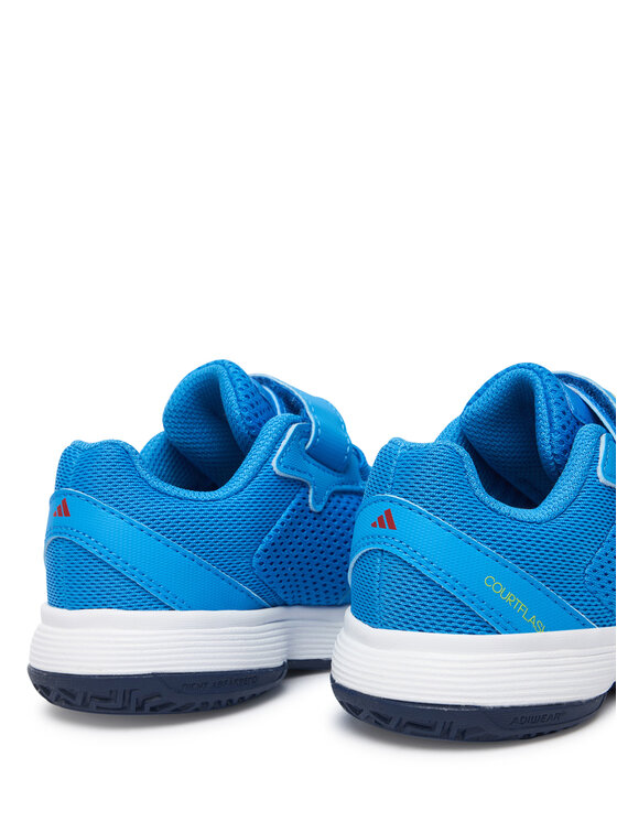adidas Buty do tenisa adidas Courtflash Hook-And-Loop Tennis Shoes Kids KK3864 Niebieski