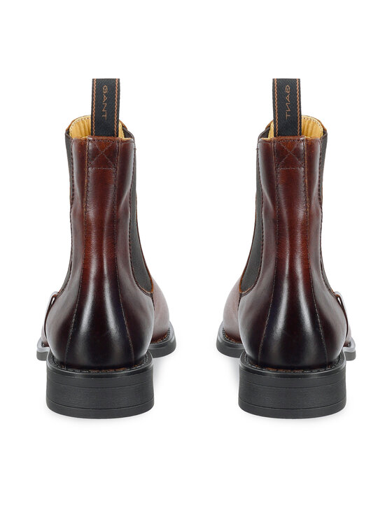 Gant Členková obuv s elastickým prvkom Gant 31551128 Hnedá